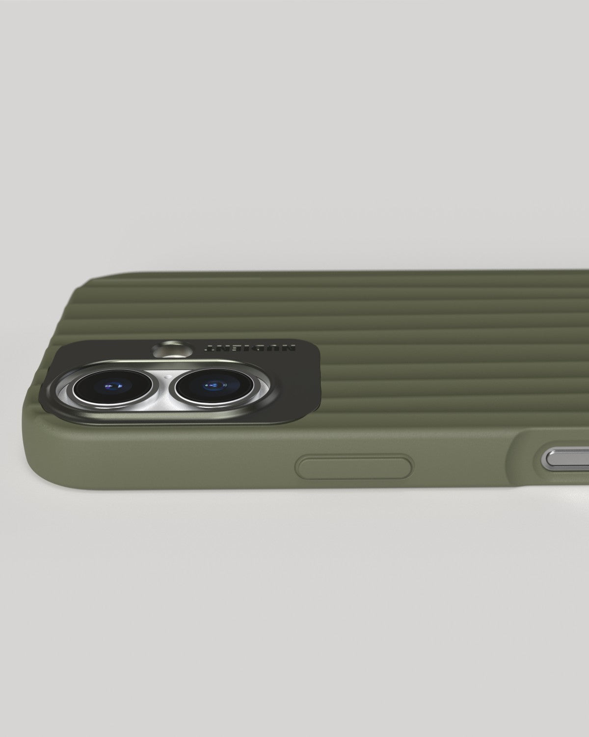 Bold Case - iPhone 16 - Linen Beige & Olive Green